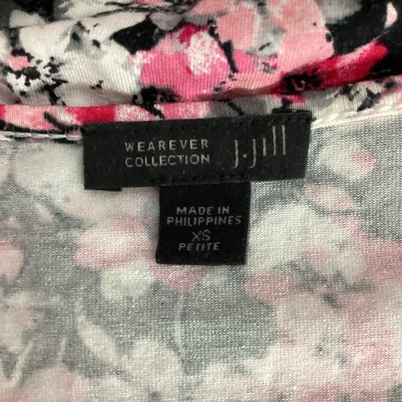J.Jill Wearever Floral A-Line Tank Top Multicolor XS Petite - Picture 6 of 7